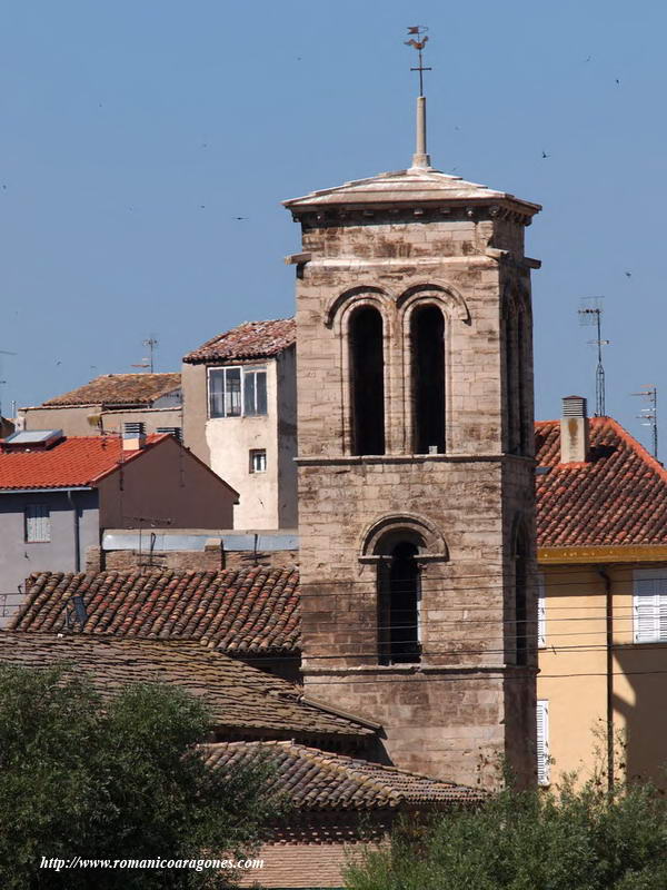 DETALLE DEL CUERPO SUPERIOR DE LA TORRE, LIENZO SUR